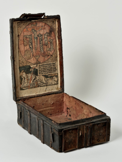 Kassette mit Holzschnitt, Paris, 1. Drittel 16. Jahrhundert, MAHF 3851